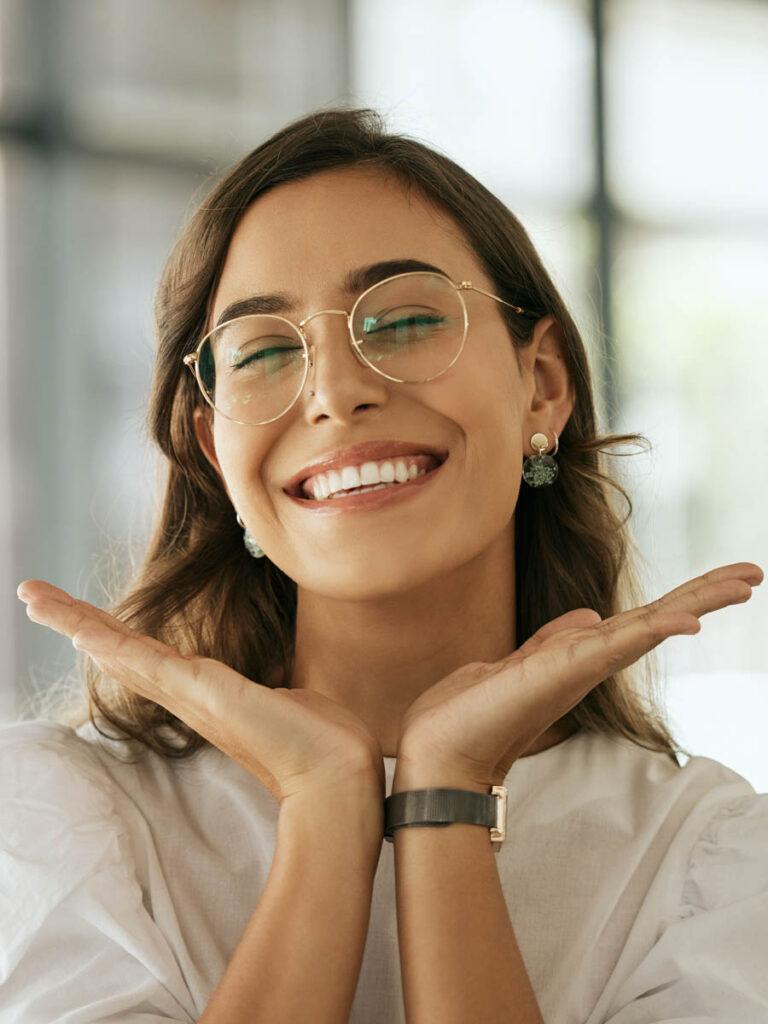 cosmetic dentistry - smiling woman with great teeth